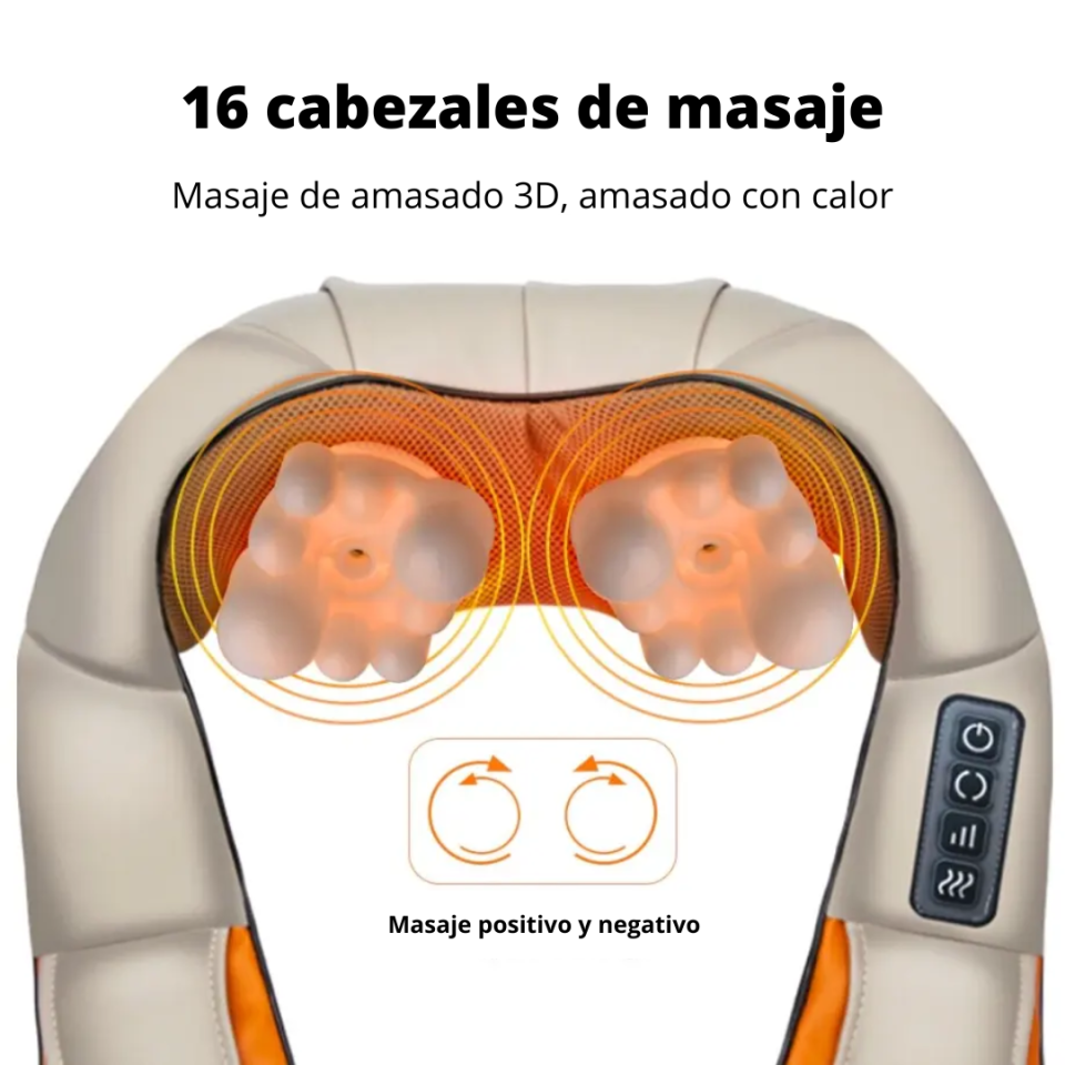 Masajeador Electrico Cuello Espalda