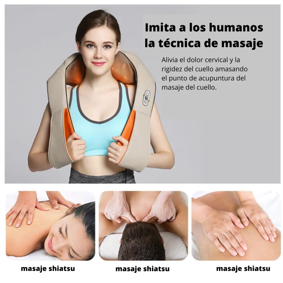 Masajeador Electrico Cuello Espalda
