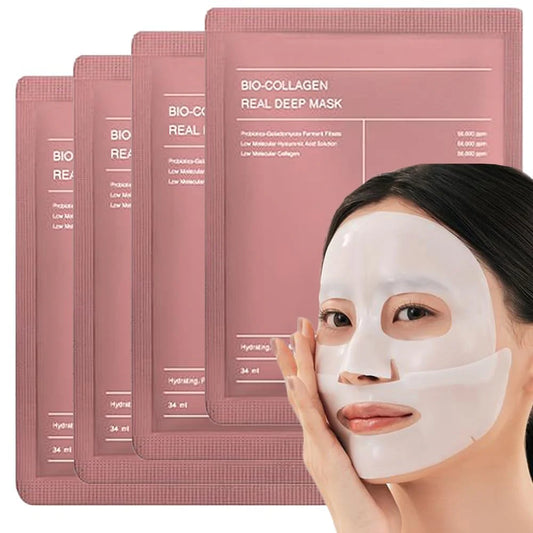 Pack x 4 Mascarilla Limpieza Profunda Colageno