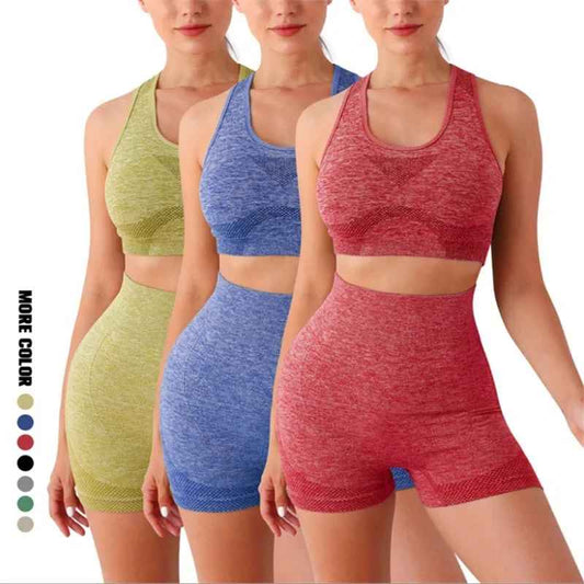 Conjunto Deportivo Short Levanta Cola + Top