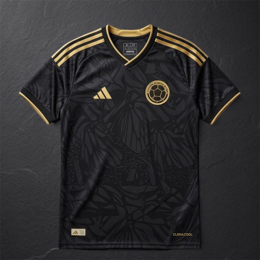 CAMISETA COLOMBIA MUNDIAL 2026 BLACK EDITION