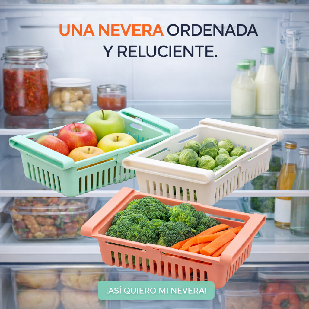 ORGANIZADORES PARA NEVERA X 3