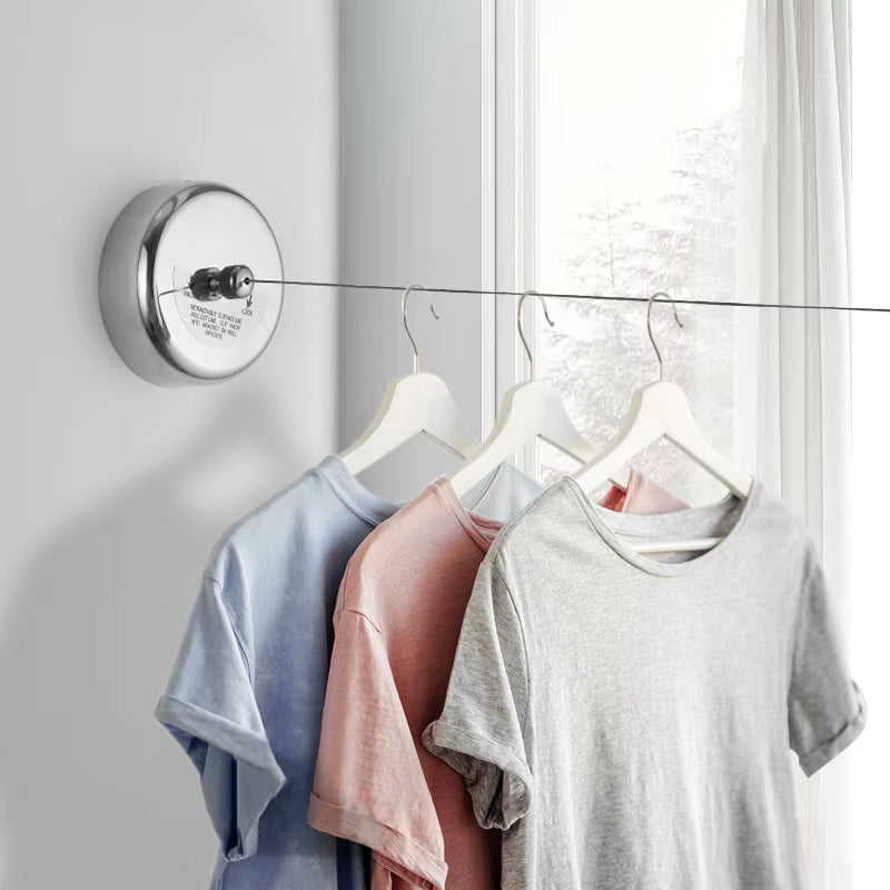 TENDEDERO DE ROPA RETRACTIL AJUSTABLE 2,5 METROS