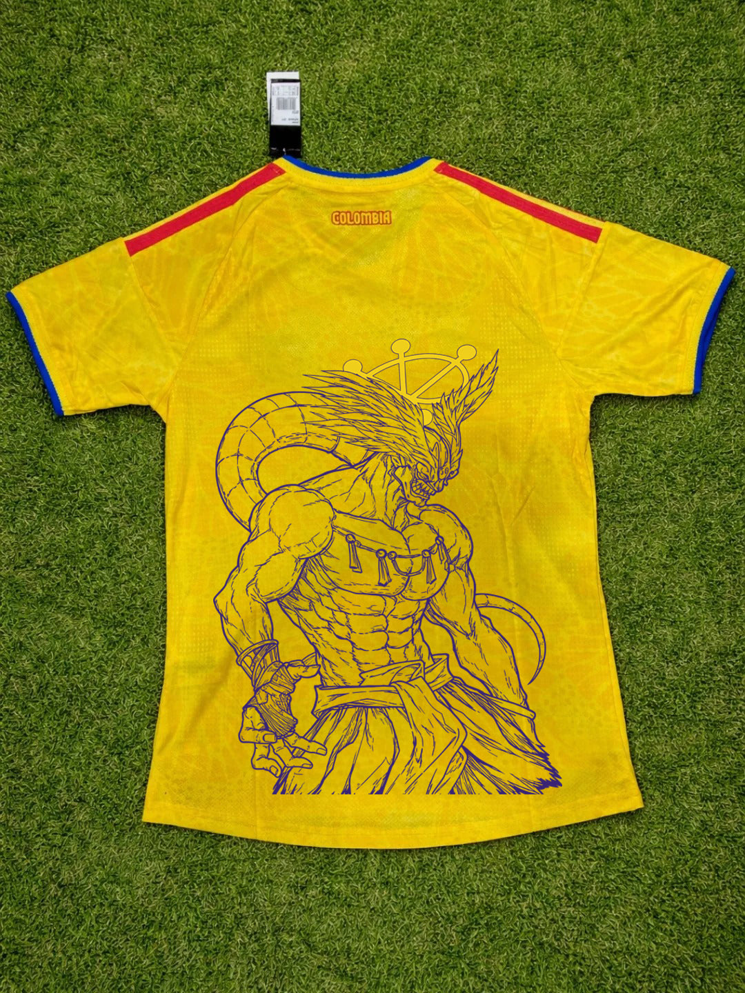 CAMISETA COLOMBIA MUNDIAL 2026 VERSION ANIME